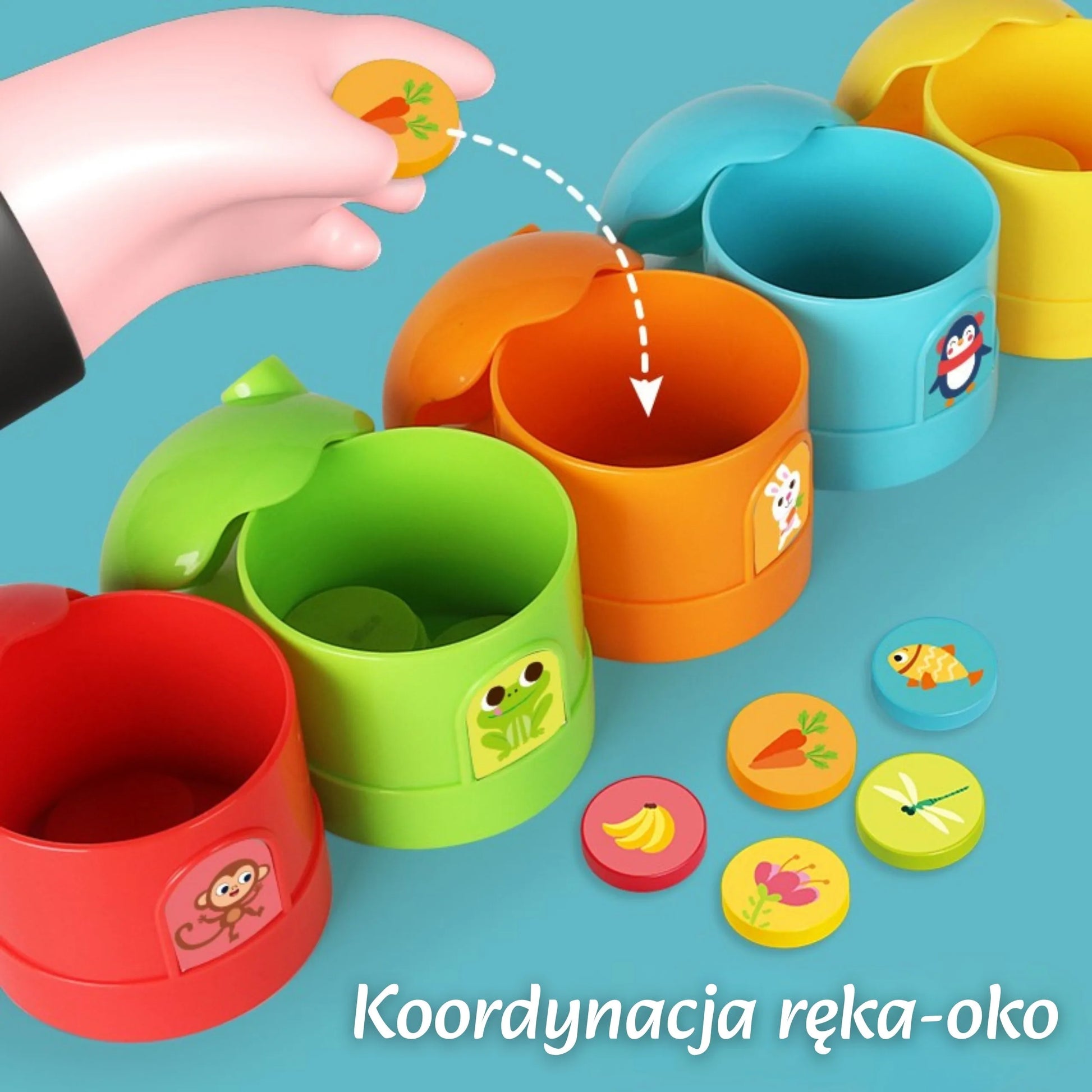 Woopie loginis žaidimas „Pamaitink gyvūnėlius“