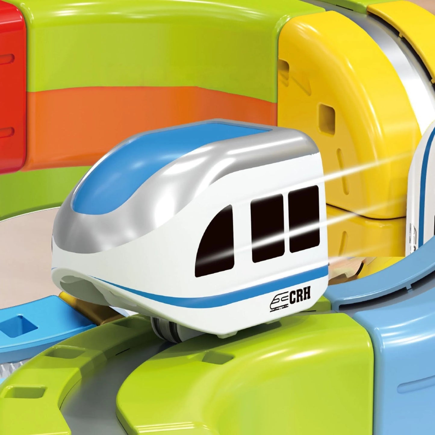 Woopie „Magnetinė antigravitacinė trasa – Magic Train“ (32 el.)