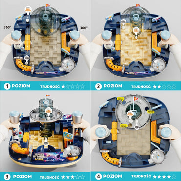 Woopie „Maze Odyssey“ – 3D labirinto konsolė su UFO kupolu