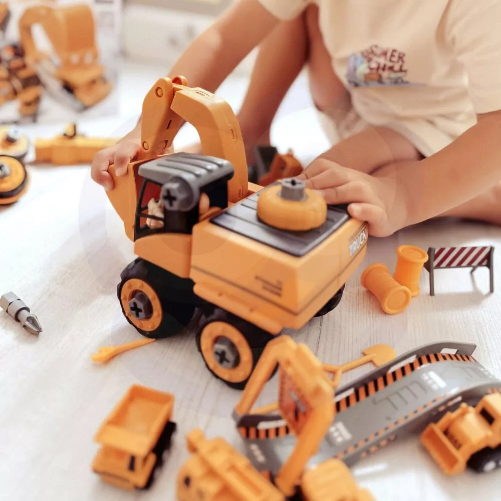 WOOPIE Mega statybvietės 5in1 XXL „pasidaryk pats“ varžtų rinkinys