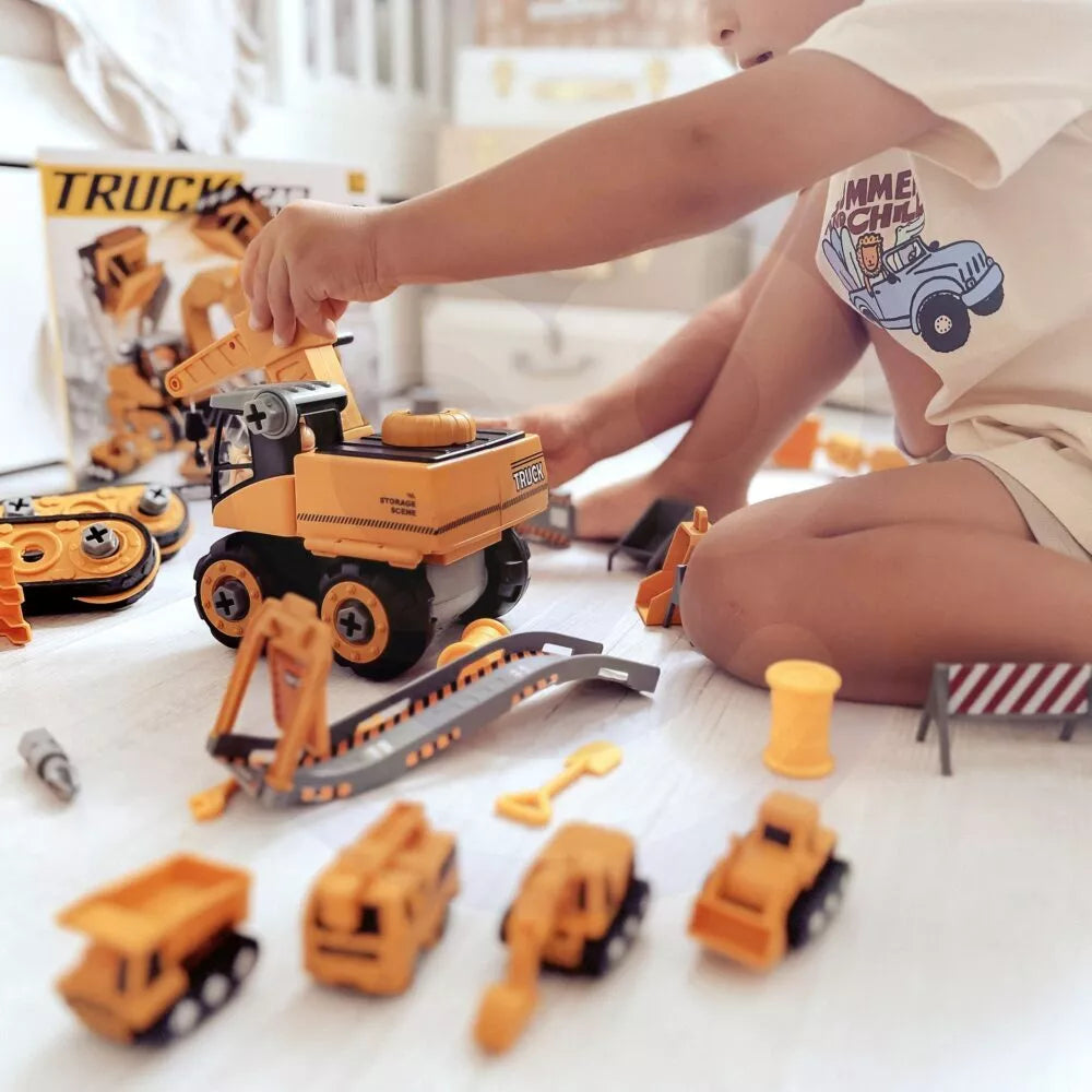 WOOPIE Mega statybvietės 5in1 XXL „pasidaryk pats“ varžtų rinkinys