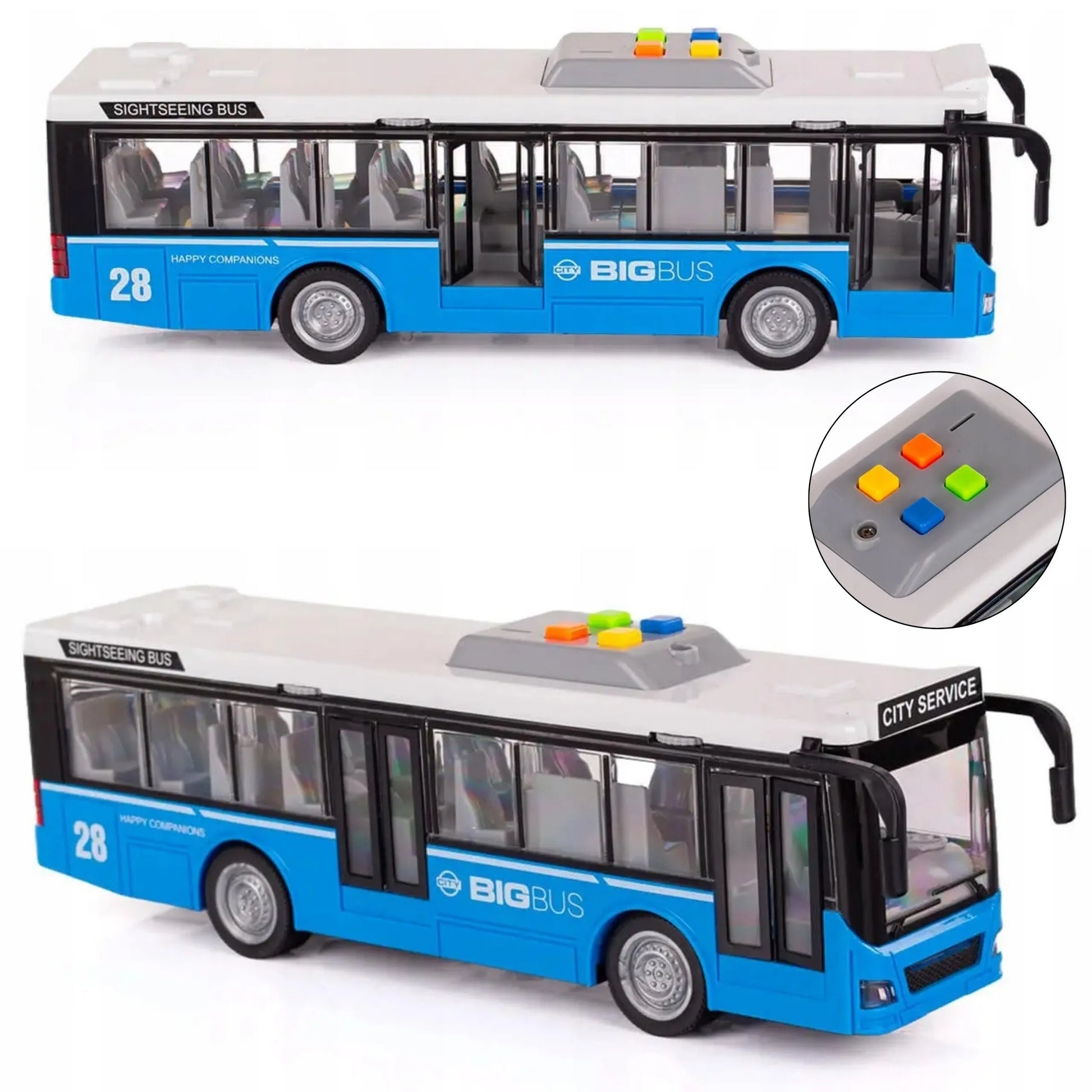 Woopie miesto autobusas 1:16