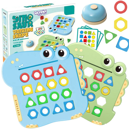 Woopie Montessori dinozauro formų rūšiuoklis