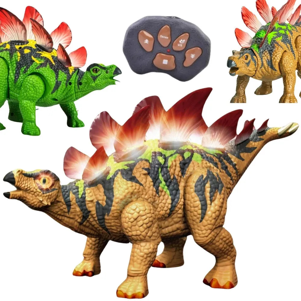 „WOOPIE“ nuotoliniu būdu valdomas RC dinozauras – robotas Stegosaurus