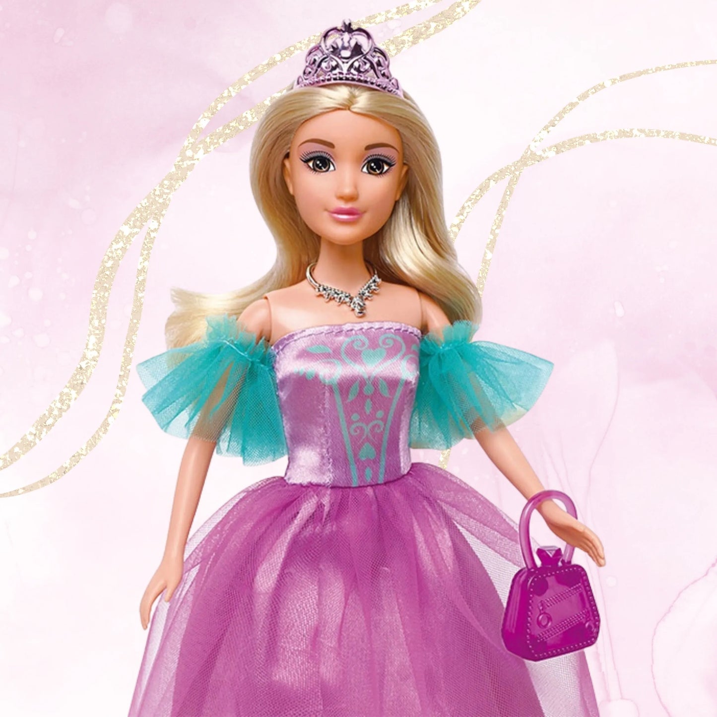 Woopie princesės lėlė su karieta