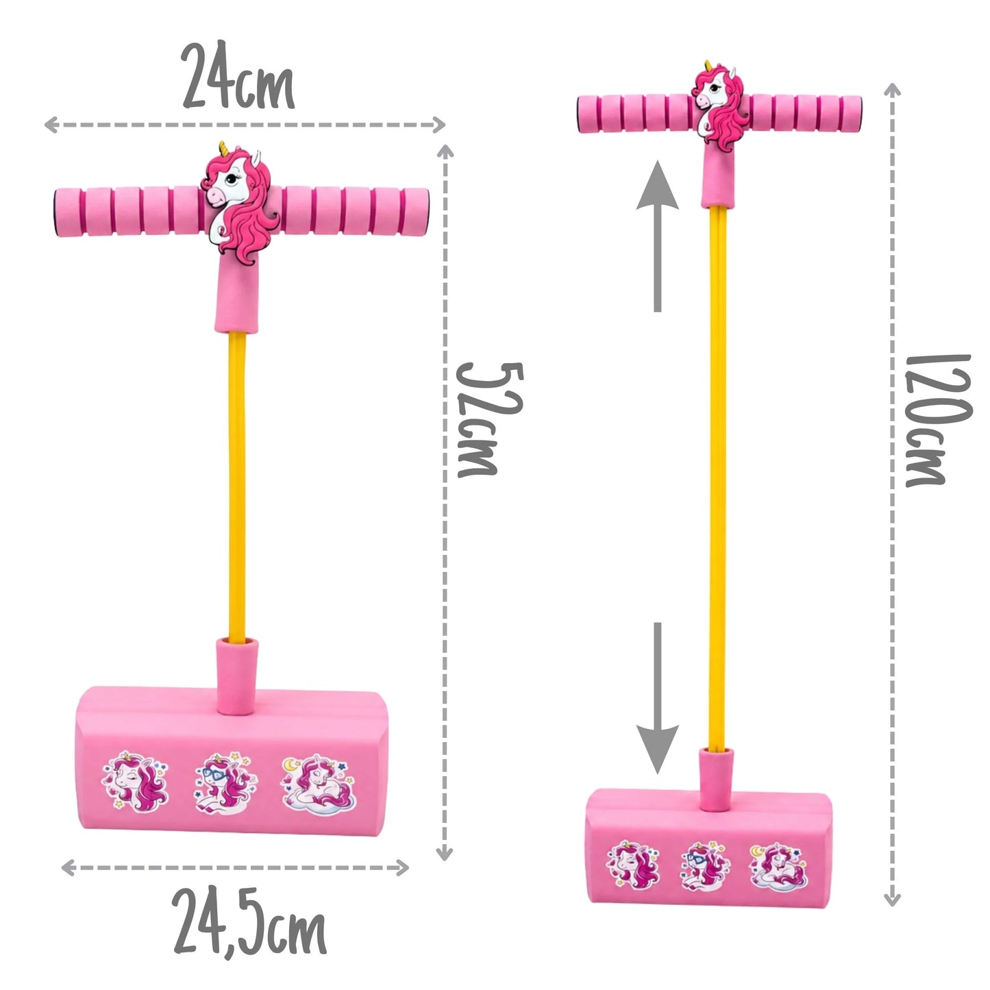 WOOPIE putų šuoliukas su elastingomis virvutėmis, 3+