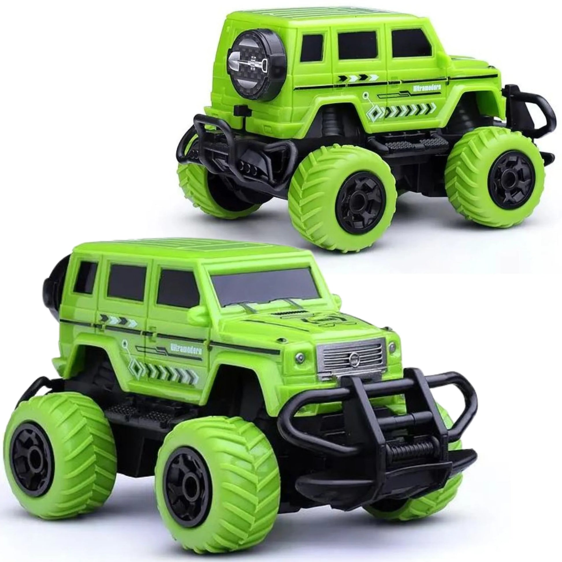 „WOOPIE“ RC visureigis džipas su LED – nuotoliniu būdu valdomas automobilis