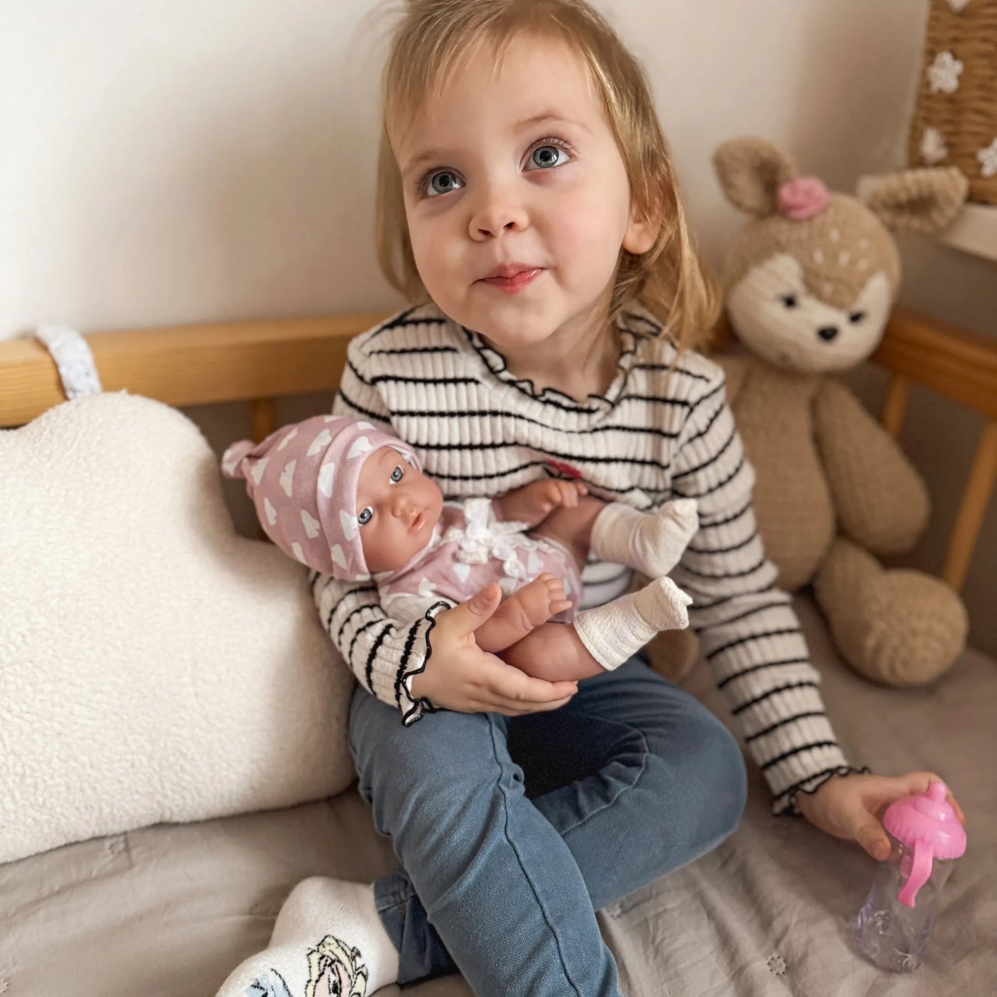 WOOPIE ROYAL lėlė kūdikis 36 cm su rūbeliais