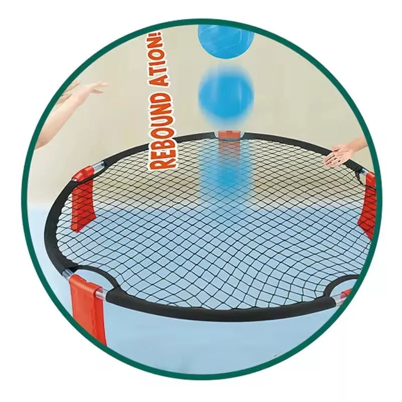 WOOPIE „Smash Ball“ arkadinis batutas su 2 kamuoliukais, pompa