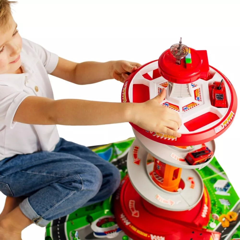 Garažas su automobiliais 3 vnt