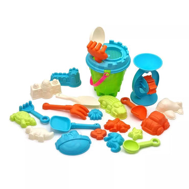 Puikus smėlio rinkinys su kibirėliu