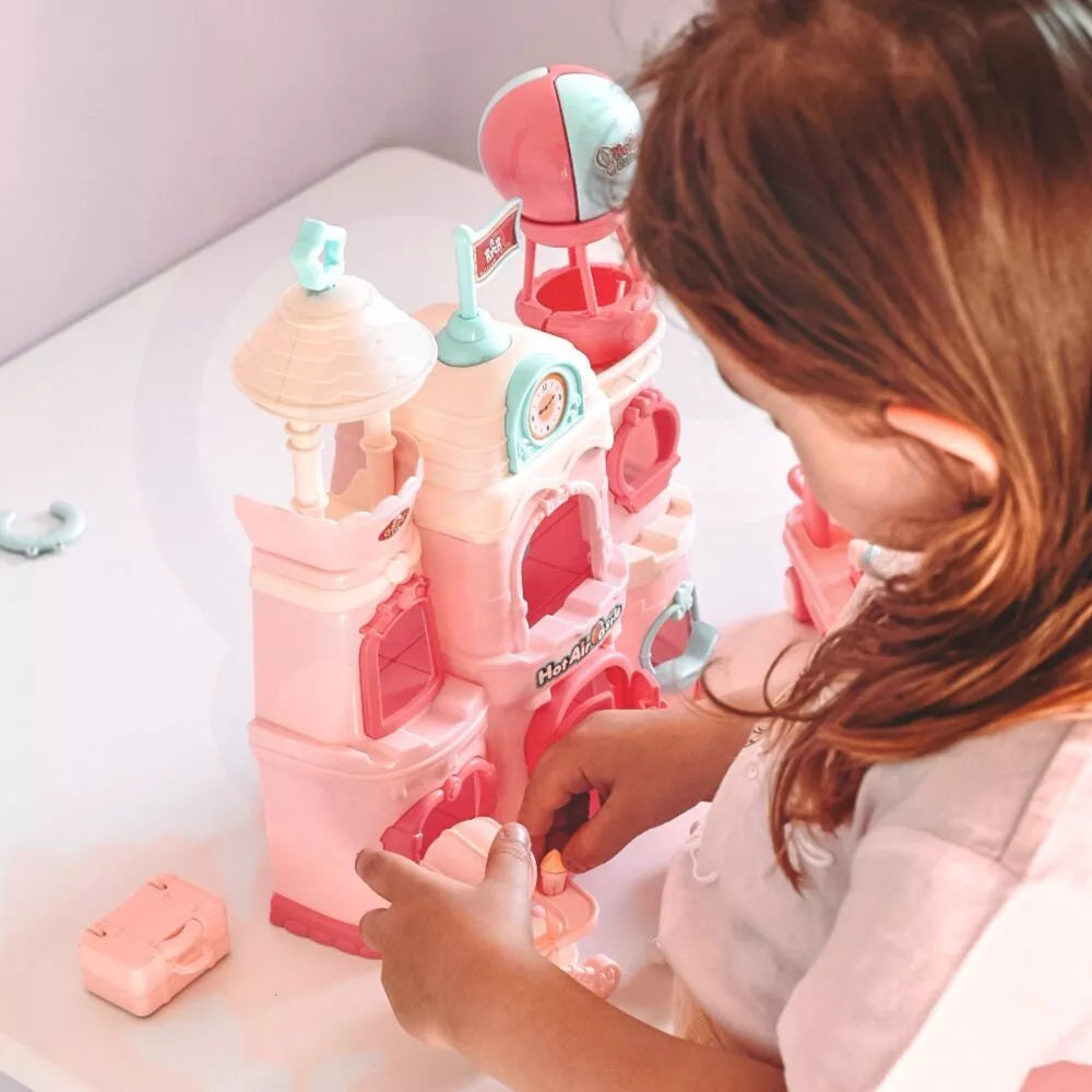 WOOPIE zuikio vilos lėlių namelis