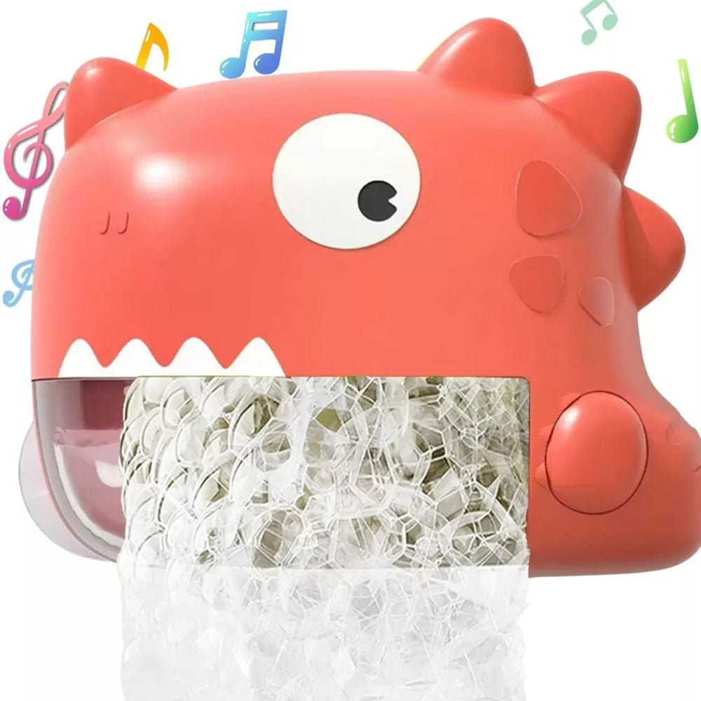 WOOPIE putojantis dinozauro vonios žaislas oranžinis