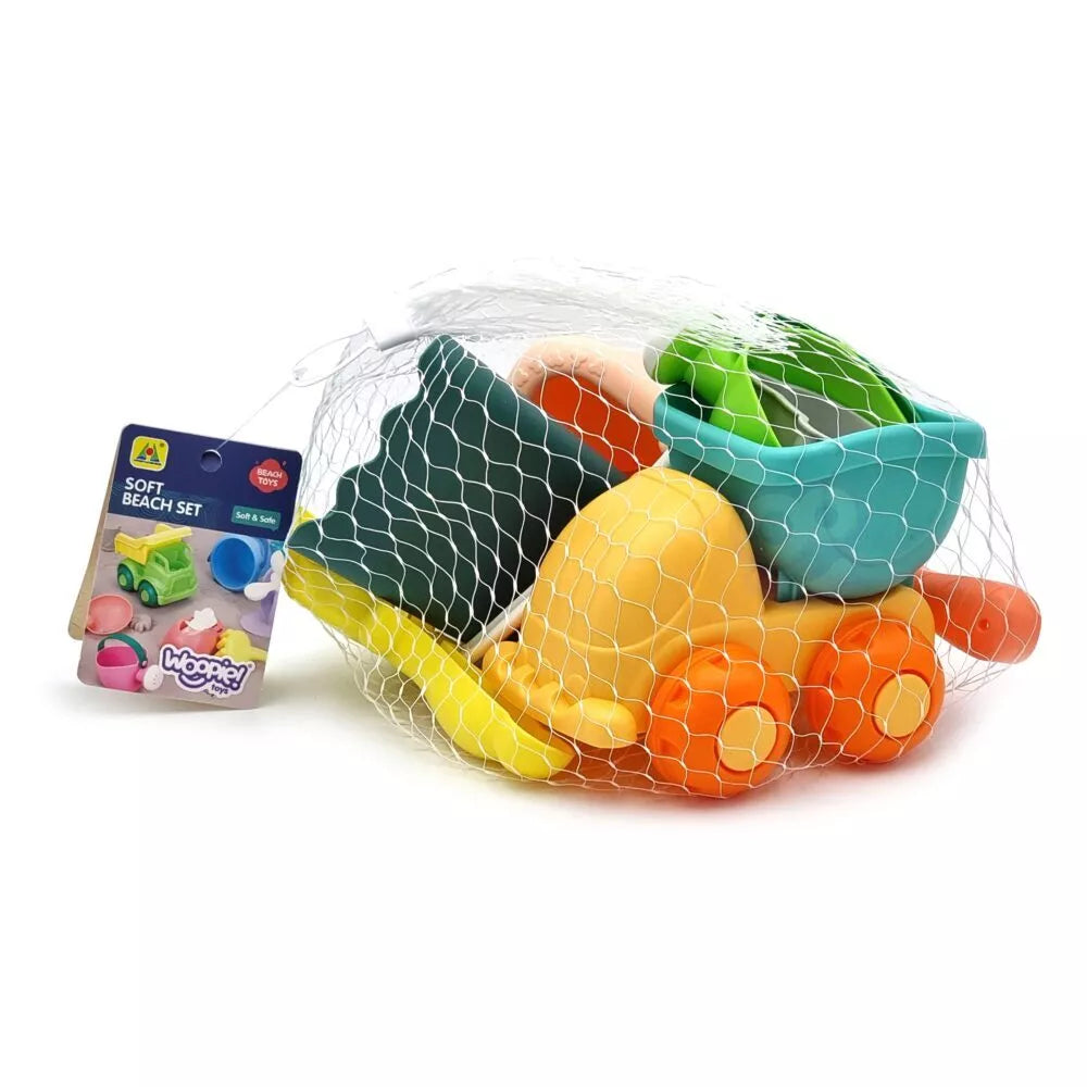 Smėlio rinkinys su automobiliu ir priedais 10vnt