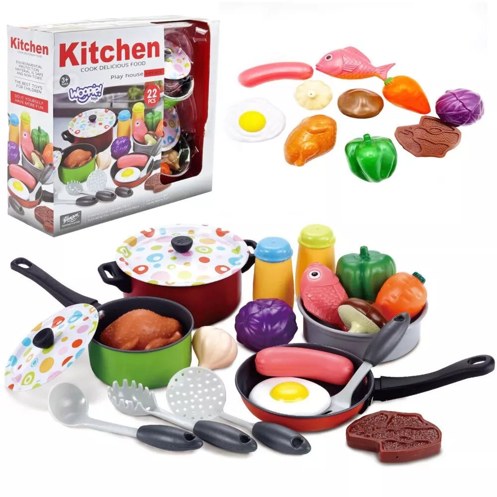 WOOPIE XXL virėjo rinkinys, virtuvės reikmenys, 22 vnt.