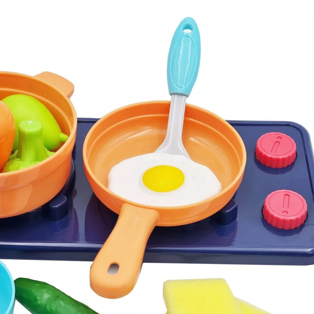 Kriauklė 2in1 vaikiška virtuvė