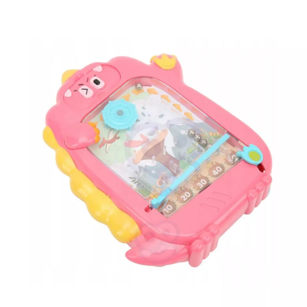 WOOPIE Znikopy magnetinė lenta 2in1 arkadinis žaidimas, rožinis