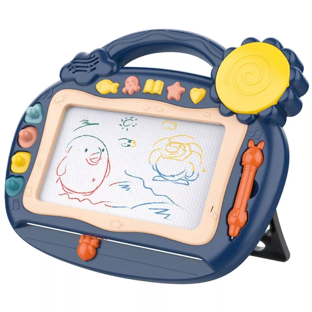 Magnetinė lenta Spalvingi Antspaudai Mėlyna