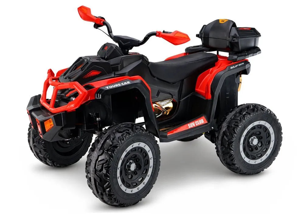 XW‑08 raudonas 4×4 12V keturratis