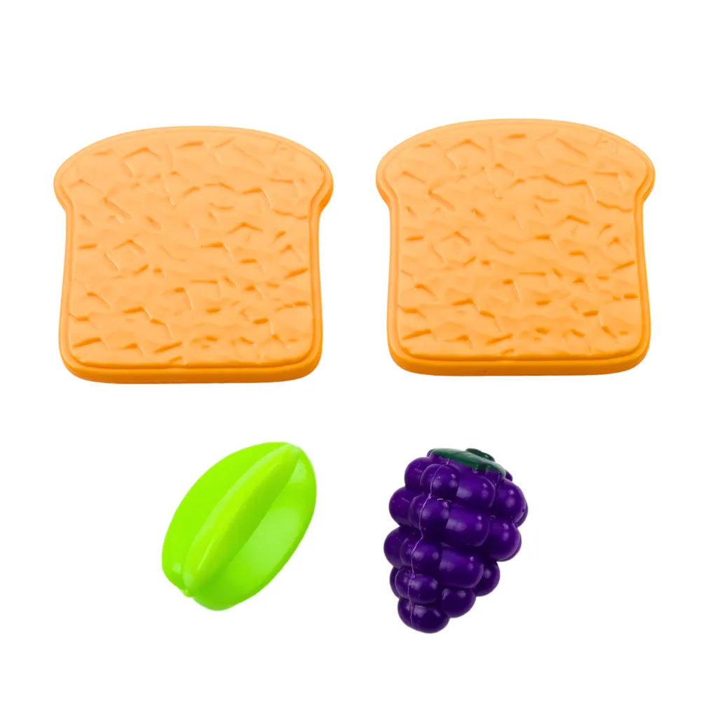 Žaislinis skrudintuvas ir blenderis su efektais