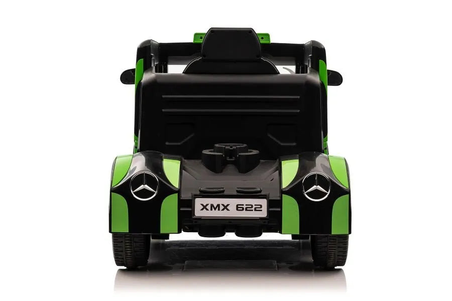 Žalias Mercedes XMX622 elektromobilis vaikams