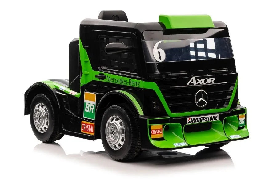 Žalias Mercedes XMX622 elektromobilis vaikams