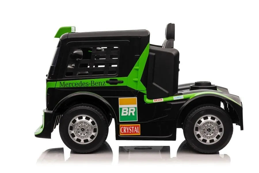 Žalias Mercedes XMX622 elektromobilis vaikams