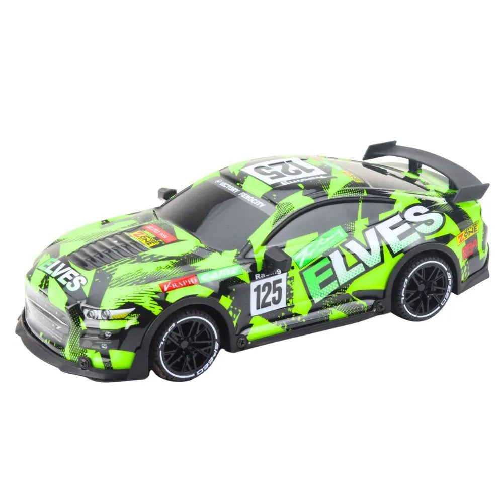 Žalias RC sportinis automobilis vaikams